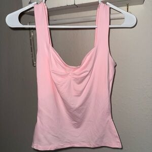 Pink Sleeveless Top